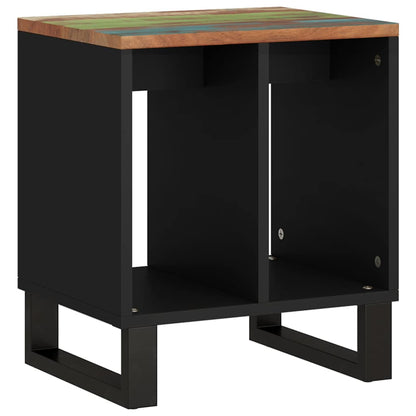 vidaXL Side Table 40x31x46 cm Solid Wood Reclaimed&Engineered Wood