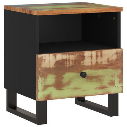 vidaXL Bedside Cabinets 2 pcs Solid Wood Reclaimed&Engineered Wood