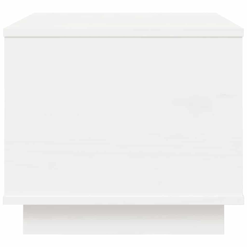 vidaXL Coffee Table White 40x50x35 cm Solid Wood Pine