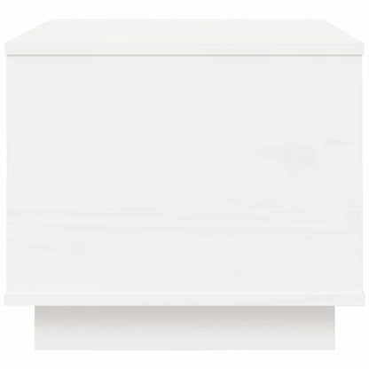 vidaXL Coffee Table White 40x50x35 cm Solid Wood Pine