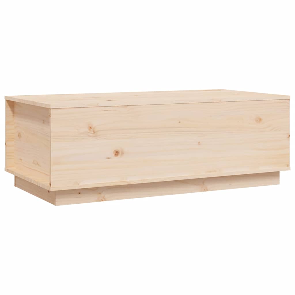 vidaXL Coffee Table 100x50x35 cm Solid Wood Pine