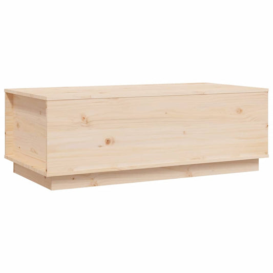 vidaXL Coffee Table 100x50x35 cm Solid Wood Pine
