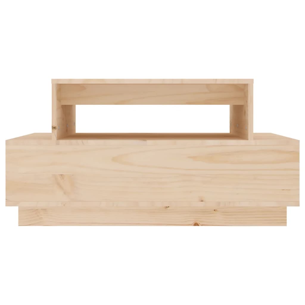 vidaXL Coffee Table 80x55x40.5 cm Solid Wood Pine