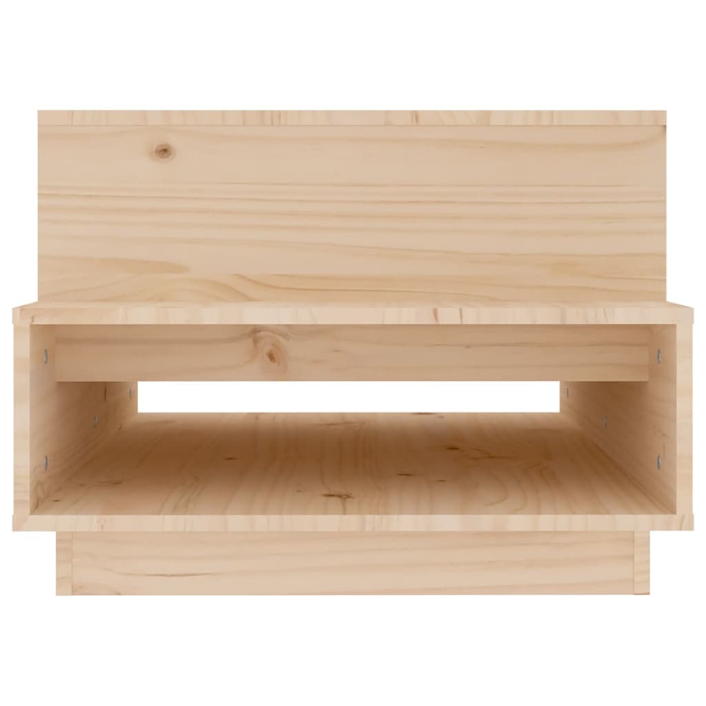 vidaXL Coffee Table 80x55x40.5 cm Solid Wood Pine