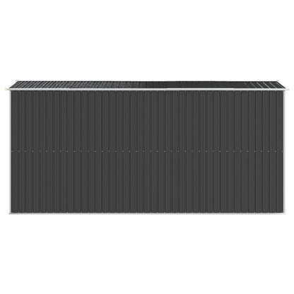 vidaXL Garden Shed Anthracite 192x440x223 cm Galvanised Steel
