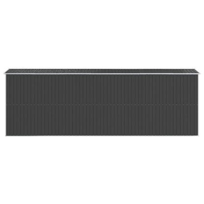 vidaXL Garden Shed Anthracite 192x606x223 cm Galvanised Steel