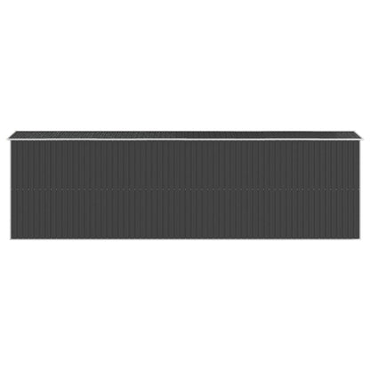 vidaXL Garden Shed Anthracite 192x689x223 cm Galvanised Steel