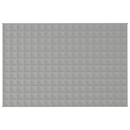 vidaXL Weighted Blanket Grey 120x180 cm 5 kg Fabric