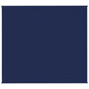 vidaXL Weighted Blanket Blue 200x225 cm 9 kg Fabric