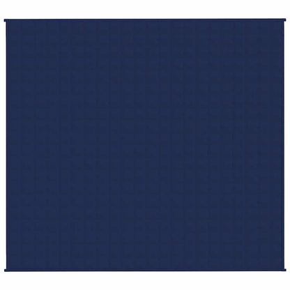 vidaXL Weighted Blanket Blue 200x225 cm 9 kg Fabric