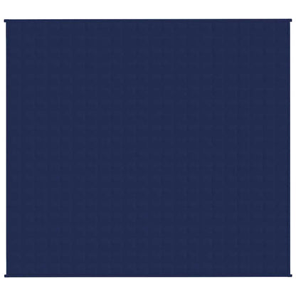 vidaXL Weighted Blanket Blue 200x225 cm 13 kg Fabric