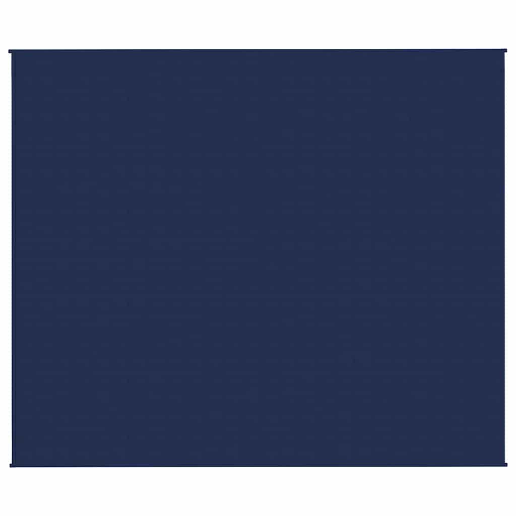 vidaXL Weighted Blanket Blue 220x260 cm 11 kg Fabric