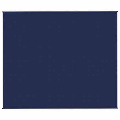 vidaXL Weighted Blanket Blue 220x260 cm 15 kg Fabric