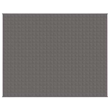 vidaXL Weighted Blanket Grey 235x290 cm 11 kg Fabric