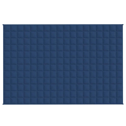 vidaXL Weighted Blanket Blue 120x180 cm 5 kg Fabric