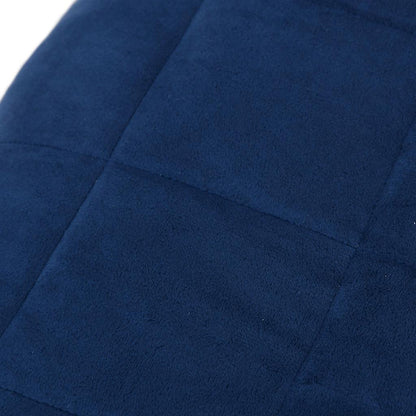 vidaXL Weighted Blanket Blue 200x225 cm 13 kg Fabric