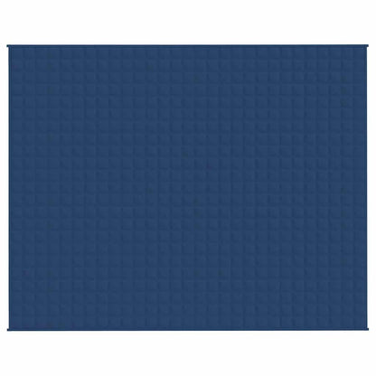 vidaXL Weighted Blanket Blue 235x290 cm 11 kg Fabric