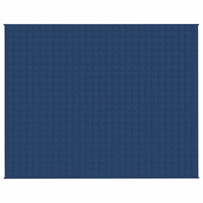 vidaXL Weighted Blanket Blue 235x290 cm 15 kg Fabric