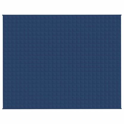 vidaXL Weighted Blanket Blue 235x290 cm 15 kg Fabric