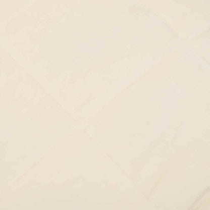 vidaXL Weighted Blanket Light Cream 150x200 cm 7 kg Fabric