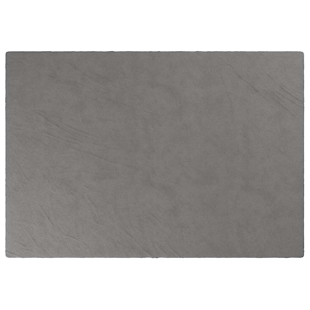 vidaXL Weighted Blanket with Cover Grey 138x200 cm Single 10 kg Fabric