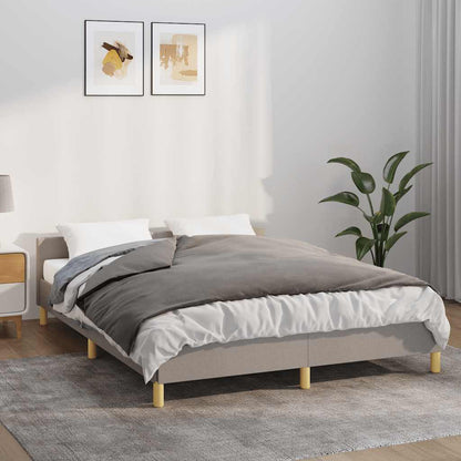 vidaXL Weighted Blanket with Cover Grey 138x200 cm Single 10 kg Fabric