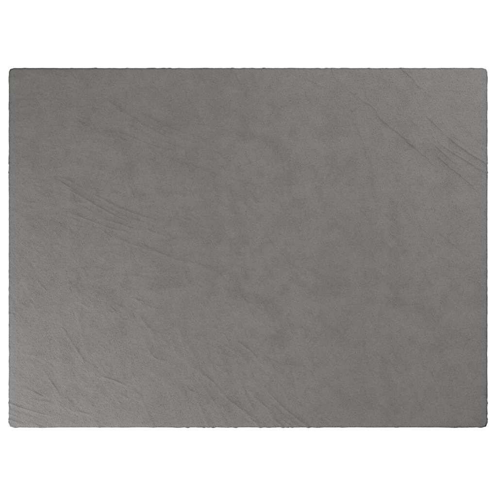 vidaXL Weighted Blanket with Cover Grey 150x200 cm 7 kg Fabric