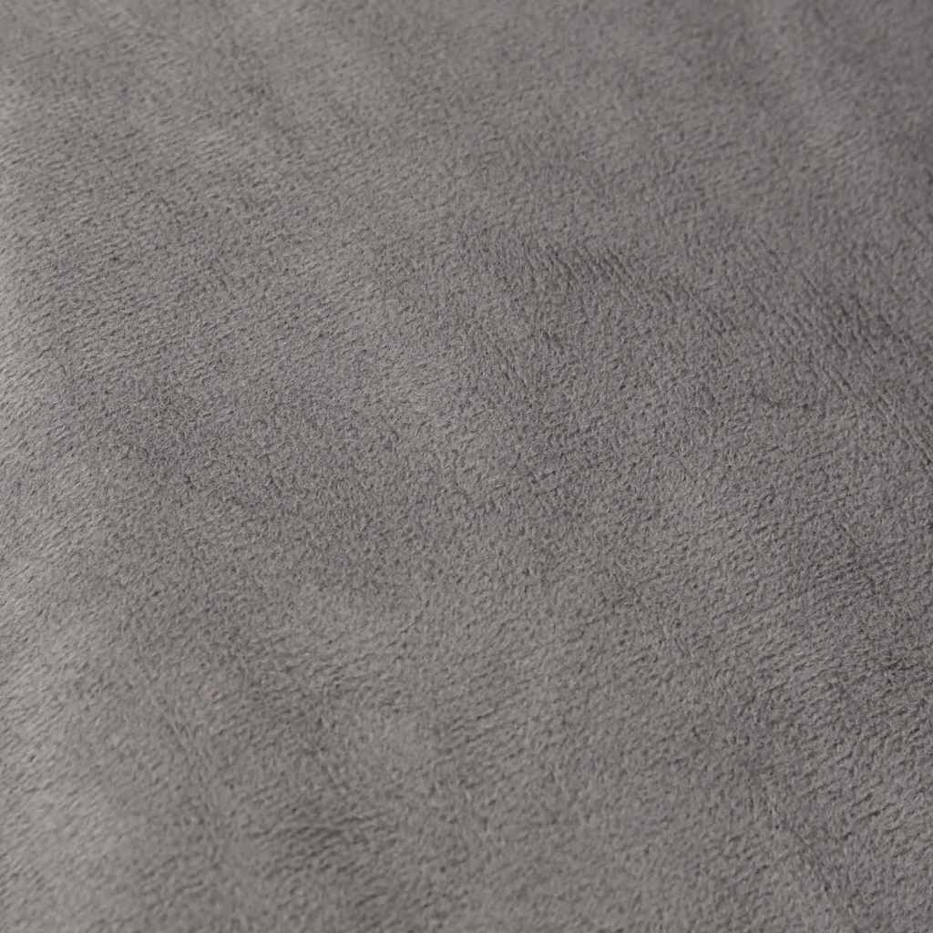vidaXL Weighted Blanket With Cover | Grey | 100% cotton | 155 x 220 cm