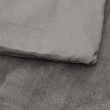 vidaXL Weighted Blanket With Cover | Grey