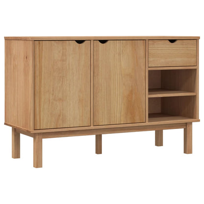 vidaXL Sideboard "OTTA" 114x43x73,5 cm Solid Wood Pine