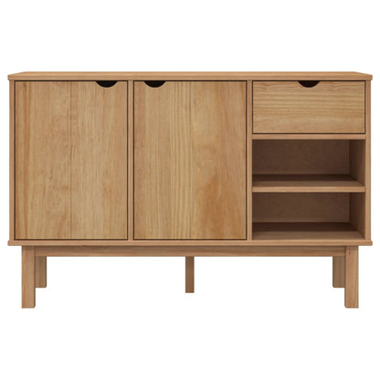 vidaXL Sideboard "OTTA" 114x43x73,5 cm Solid Wood Pine