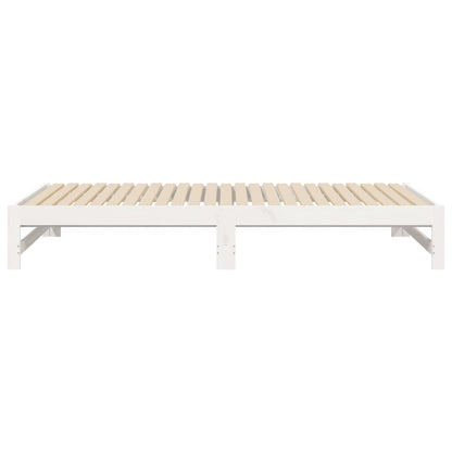 vidaXL Day Bed | White | Solid pine wood | 2x | Expandable  | Day Bed