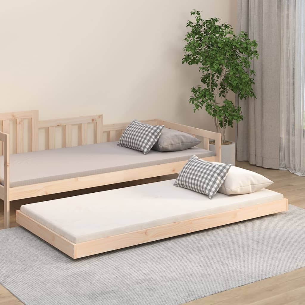 vidaXL Bed Frame without Mattress 90x190 cm Solid Wood Pine