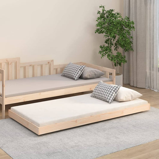 vidaXL Bed Frame without Mattress 90x190 cm Solid Wood Pine