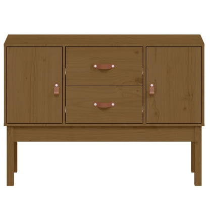vidaXL Sideboard Honey Brown 110x40x78 cm Solid Wood Pine