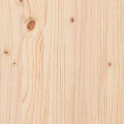 vidaXL Storage Box 80x40x45.5 cm Solid Wood Pine
