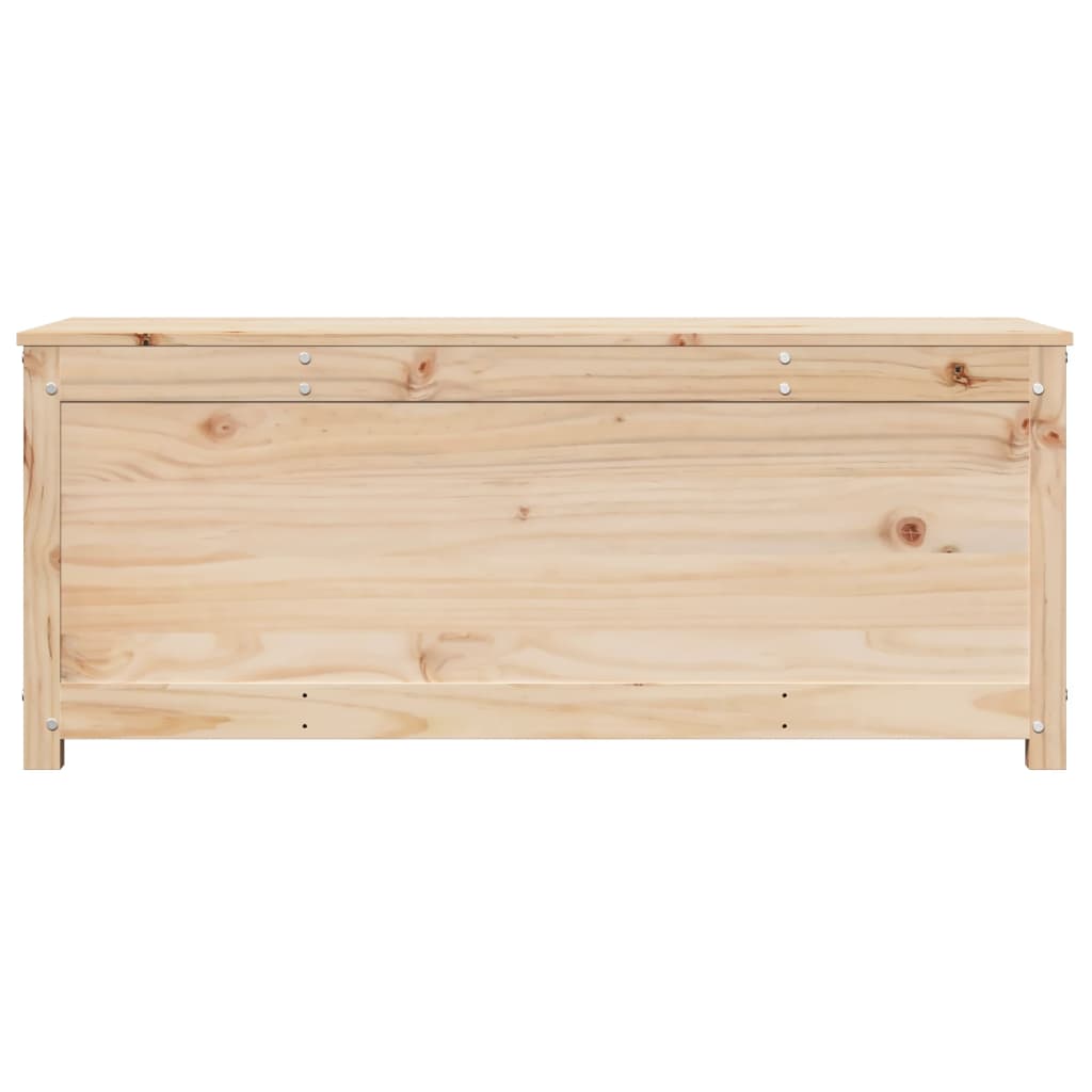 vidaXL Storage Box 110x50x45.5 cm Solid Wood Pine