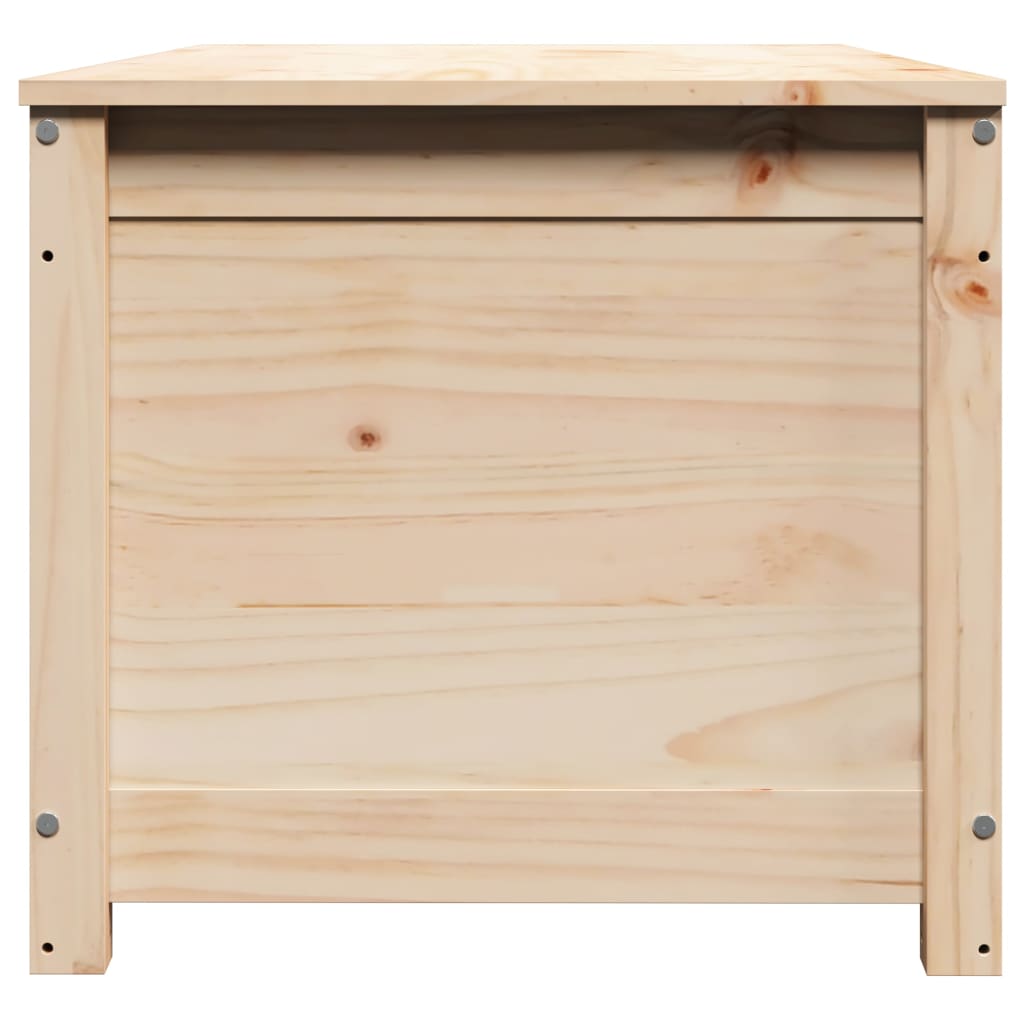 vidaXL Storage Box 110x50x45.5 cm Solid Wood Pine