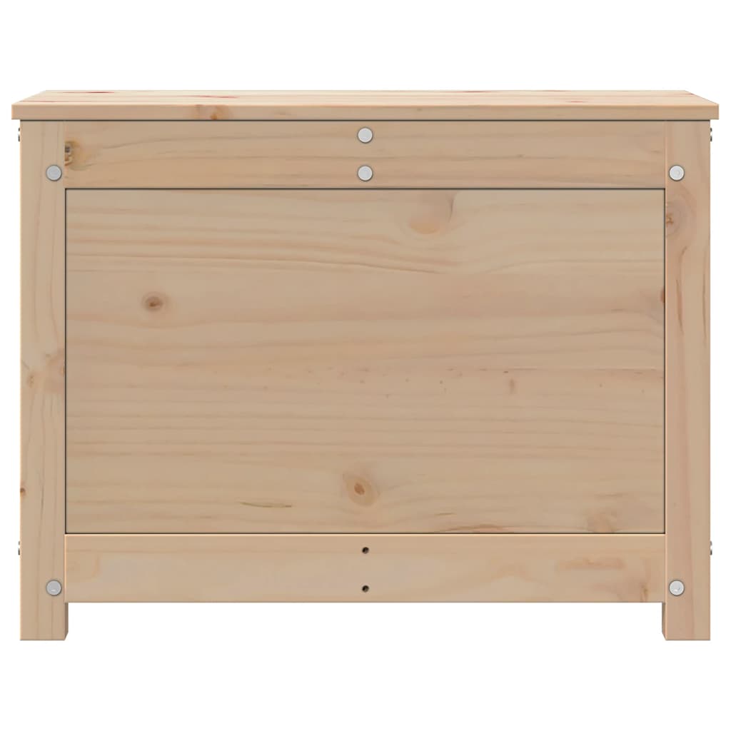 vidaXL Storage Box 60x32x45.5 cm Solid Wood Pine