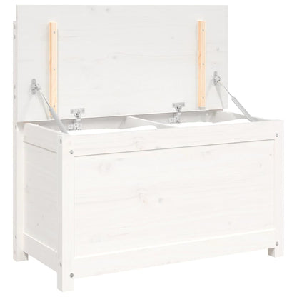 vidaXL Bench White 80x41x77 cm Solid Wood Pine