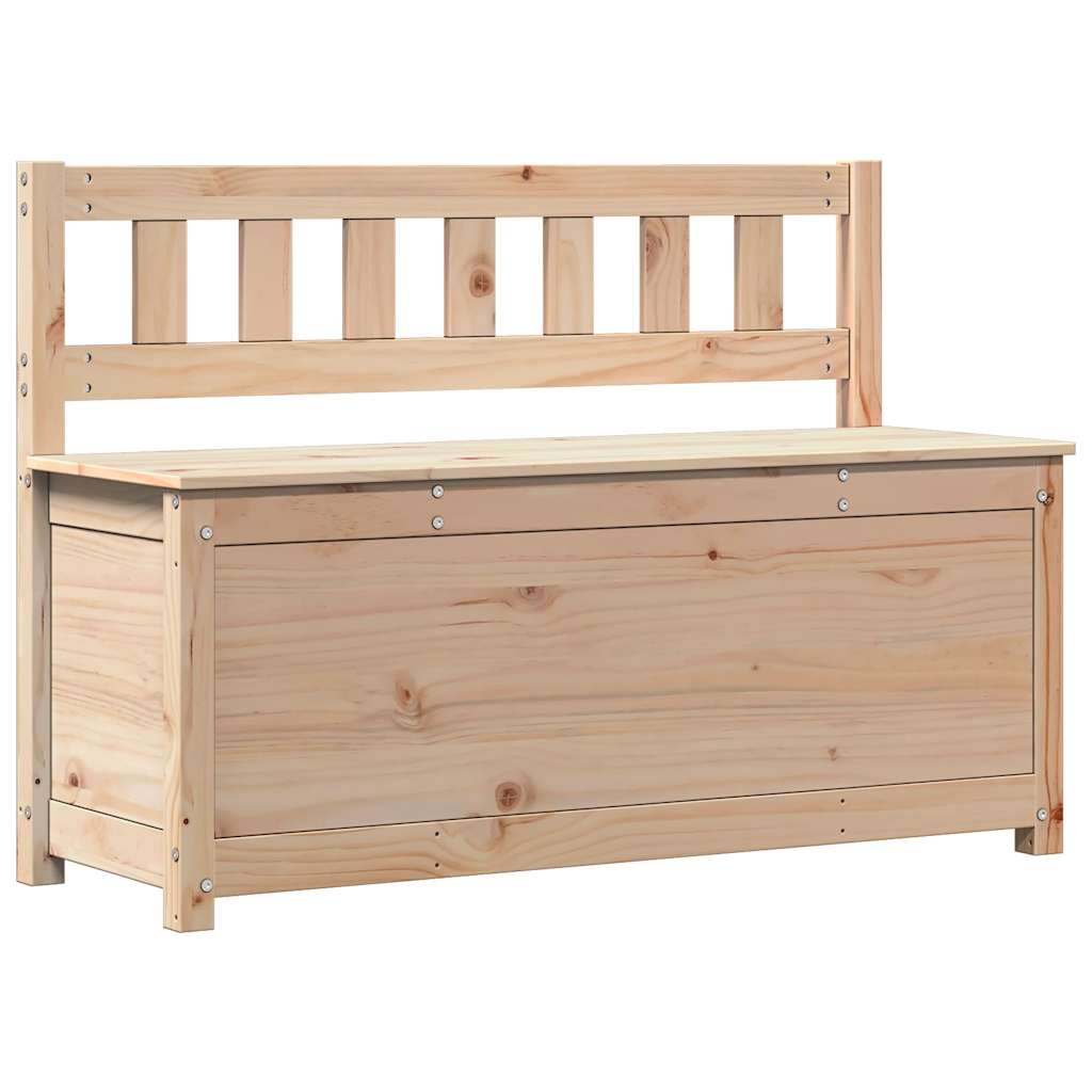 vidaXL Bench 110x41x76,5 cm Solid Wood Pine