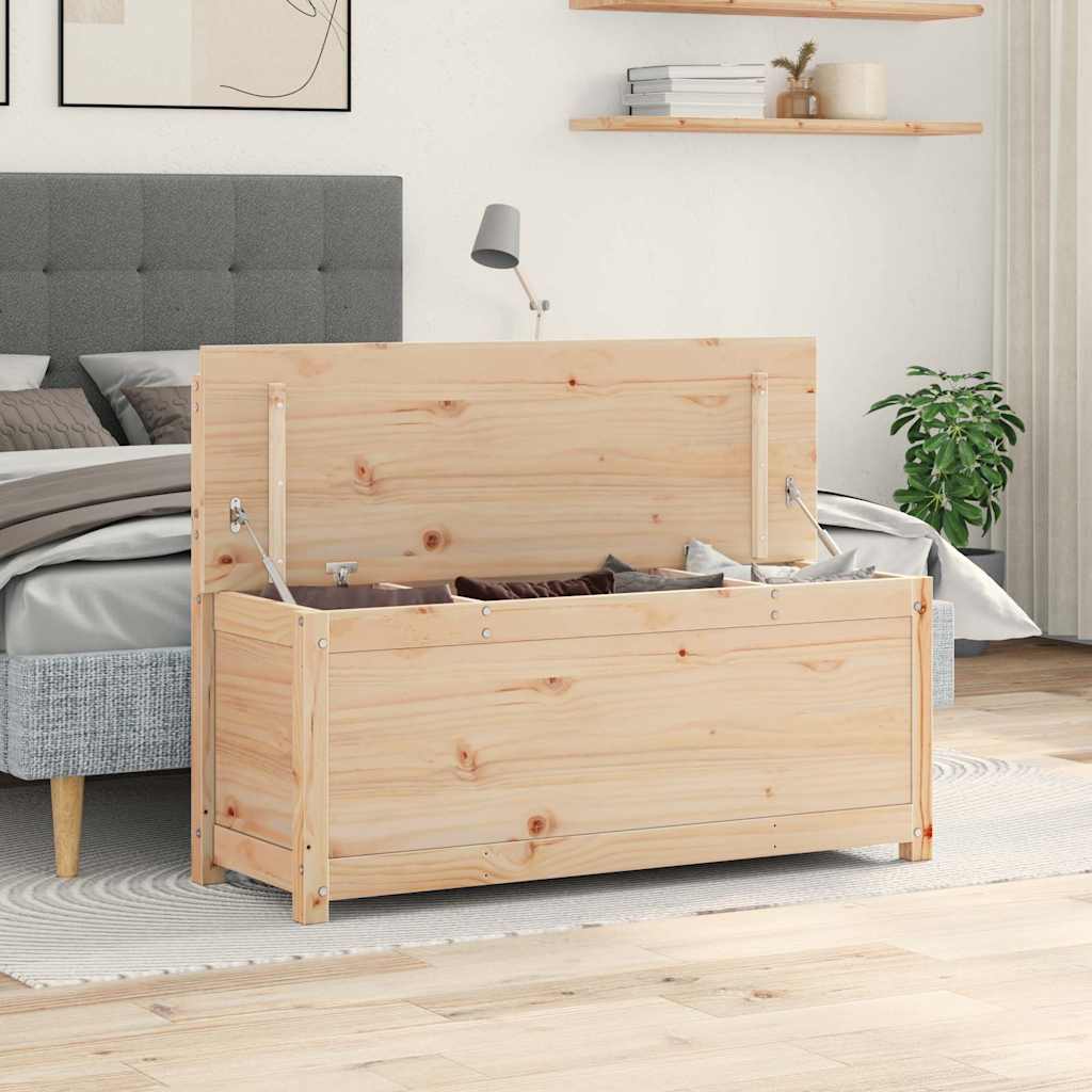 vidaXL Bench 110x41x76,5 cm Solid Wood Pine
