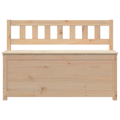 vidaXL Bench 110x41x76,5 cm Solid Wood Pine