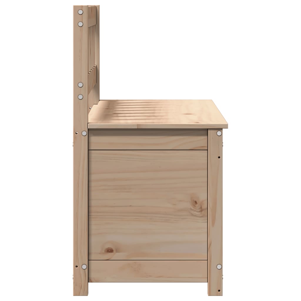 vidaXL Bench 110x41x76.5 cm Solid Wood Pine