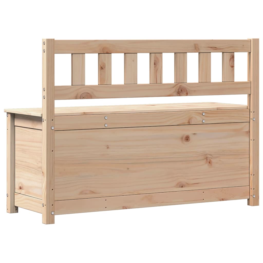 vidaXL Bench 110x41x76,5 cm Solid Wood Pine