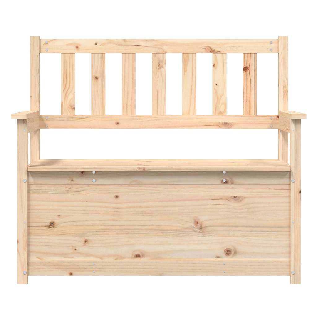 vidaXL Bench 112,5x51,5x96,5 cm Solid Wood Pine