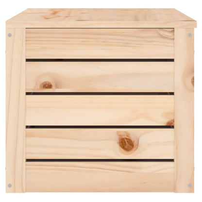vidaXL Storage Box 89x36,5x33 cm Solid Wood Pine