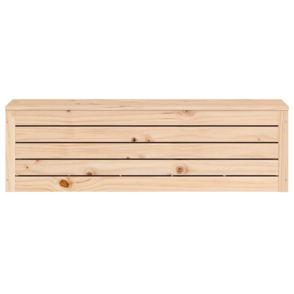 vidaXL Storage Box 109x36,5x33 cm Solid Wood Pine