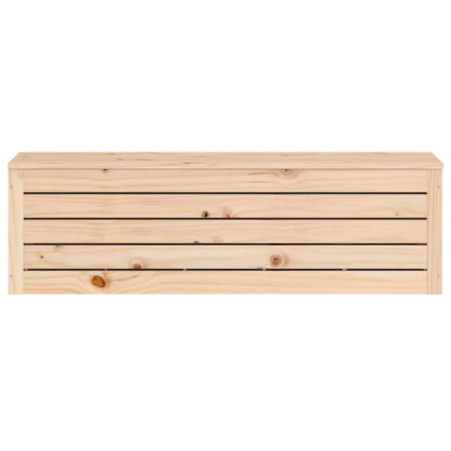vidaXL Storage Box 109x36,5x33 cm Solid Wood Pine