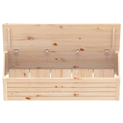 vidaXL Storage Box 109x36,5x33 cm Solid Wood Pine